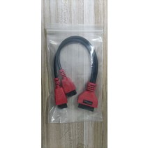차량점검 크라이슬러 용 FCA 12 + 8 어댑터 MaxiSys/IM608 /Launch X431 V/ OBDSTAR 작동, 한개옵션0