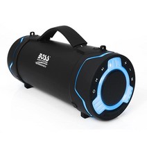 BOSS Audio Systems 튜브 휴대용 내후성 블루투스 스테레오 스피커 - 7.6cm(3인치) 풀 레인지 트위터 8시간의 재생 시간 개별 판매161342