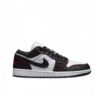 (W) 조던 1 로우 SE 유틸리티 화이트 짐레드 블랙 Jordan Low Utility White Gym Red Black