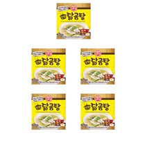 [로적마켓] 오뚜기 간편 블럭 닭곰탕(즉석국) 10gx5개입, 5개, 50g