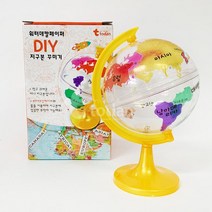 워터데칼 DIY 지구본 꾸미기, 단품