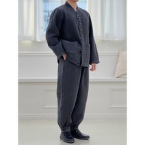[절바지] 40년 전통의 온고지신 생활한복 겨울용 누비 3피스 (개량한복)