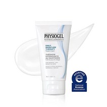 피지오겔 Physiogel 데일리 모이스처 테라피 페이스 크림 72시간 지속되는 페이셜 모이스처라이저 세라마이드 함유 건성 및 민감성 피부 저자극 무향 논코메도제닉 15, 2.5 Fl Oz_Face Cream