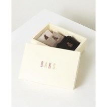 [닥스(잡화)] [닥스 액세서리] [23SS] DBSS3E404WT 여성중목3족 면혼방 닥