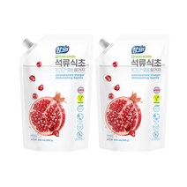 참그린 석류식초 설거지 주방세제, 2개, 860ml