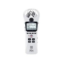 Zoom H1n 컴팩트 보이스 레코드 카메라 장착 녹음기, White_H1n (2018 Model)