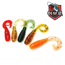 어부로 리뉴얼 트리플글럽웜 CTF40 2인치 쏘가리 꺽지 볼락웜 전갱이웜 송어웜 글럽웜 엘리게이터, CTF40-PA06