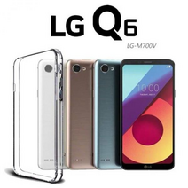 LG Q6/Q6플러스 머큐리 투명 젤리 케이스 M700, 없음