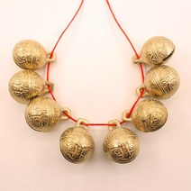 무당방울 무속인용품 신내림 신굿 용 호랑이, 2.0cm  신 호랑이 5개