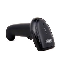 무선 바코드기계 스캐너 리더기 USB 마트 편의점 1D, RS232 직렬 포트 검정색