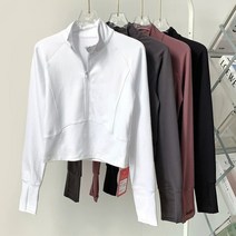 풀패치 승마복 승마 바지 용품 통기성 빠른 건조 지퍼 승마 의류 여성용 승마 긴 소매 자켓 의류 승마 셔츠 탑, 보라색, m