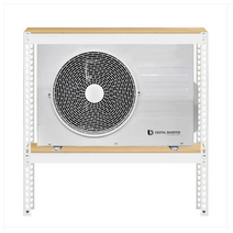 스피드랙 에어컨 실외기앵글 거치대 받침대 900 x 500 x 1200, 화이트, 1개