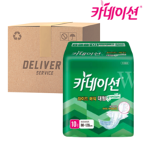 카네이션 겉기저귀 와이드매직 대형 고급 10매, 8팩