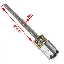 저속 모터 소형 진동 전기 긴 샤프트 스레드 기어 가변 속도 반전, 1000rpm, 12v