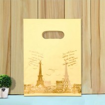 100 개 두꺼운 비닐 봉투 쇼핑 비즈니스 포장 가방 폴리 토트 백 선물 파우치 의류 매장 핸드백, Towel_CHINA | 20X30CM - 100 PC