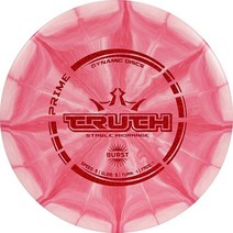 D·D DYNAMIC DISCS 프라임 버스트 트루스 디스크 골프 미드레인지 레드 173-176g, Red