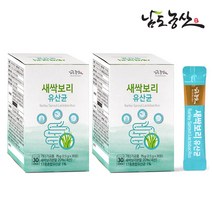 남도농산 새싹보리 유산균 (2.5g*30포) x 2박스 / 체내 해독 다이어트보조 간건강 미용효과, 2.5g, 2개