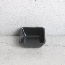 로코 블랙 멜라민 사각 소스볼 KK501, 없음