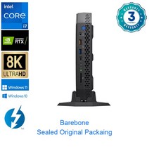 고사양 미니PC 풀세트 인텔 NUC 11 팬텀 캐년 코어 i71165G7 NVIDIA GeForce RTX 2060 6GB DDR6 썬더볼트 4 이파이 윈도우 데스크탑 미니 PC, 5.No RAM NO SSD - Core i71165G