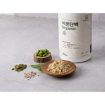 바른단백 유기농 단백질 보충제 내추럴코코아맛, 660g