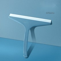 청소 도구 유리 닦기 와이퍼 가정용 욕실 수조 거울 실리콘 긁는 바닥용 창문용 스크레이퍼 청소 창 와이퍼, 심플 블루 + 업그레이드 구매 권장