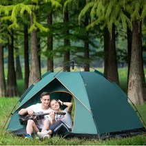 더준 백패킹텐트 원터치텐트 비박 소형 경량 a형 텐트, 기본형1-2인용