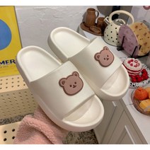 도림 귀여운 곰돌이 구름 슬리퍼