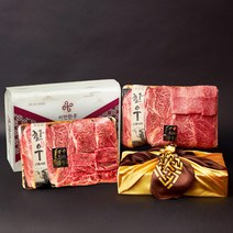 이연한우 1++ 마장동 투뿔 구호 국내산 소고기 한우 선물세트, 1++해세트(등심 채끝 살치), 2kg