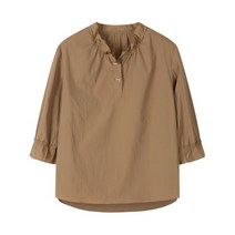 [올리비아하슬러] 나일론 포켓 카라 블라우스_OHBMBL401