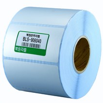 북원라벨 은무지 90X60mm 지관40mm 은무데드롱 BLS-906040 의료기기 라벨용지