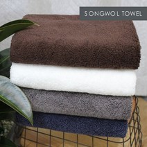 송월타월 송월 호텔수건 고중량 코마사 30수 190g 10장, 회색 10장
