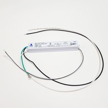 NLDM50W 호환용 로그인디지탈 1채널 일반잭 50W 158V 0.29A LED 컨버터 안정기, 좌(+)