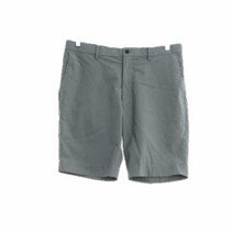 유니클로 그레이 체크 폴리 반바지 남자 M [34]