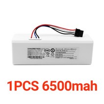 샤오미 치후360 단후이 아이로봇 호환용 Aicherish업그레이드 144V 로봇 진공 청소기 1C 배터리 미지아 STY, [02] 6500mAh