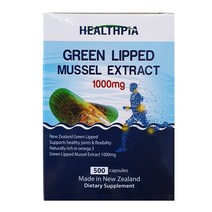 [헬스피아] 초록입홍합 Green Lipped Mussel 1000 500 C, 500캡슐 x 5개