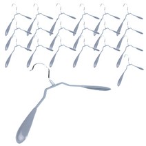 반디 고급형 코팅 논슬립 옷걸이, 그레이, 20개