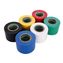 단열재 단열필름 접착식 보온재 바닥 외벽 50mm x 30m 방수 난연성 절연 접착 테이프 PVC 전기 케이블 하, [06] YELLOW, [01] 30M, [01] 50mm
