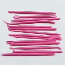 폴리머 클레이 DIY 도구 도자기 조각 키트 스무딩 왁스 세라믹 플라스틱 셰이퍼 모델링 금형, 14 14pcs tools