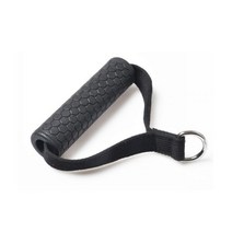 체육관 Lat 당겨 밧줄 Pully 케이블 기계 첨부 파일 삼두근 피트 니스 T-바 핸들 그립 장비 홈 조정 무게 운동, WHITE