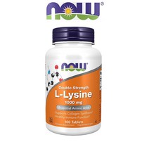 나우푸드 엘라이신 1000mg 100타블렛, 1개, 기본