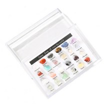 FCSHOP 아이들을 위한 교실을 위한 자연적인 광석 암석 수집 저장 광석 표본 암석 샘플, 세트 1