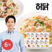[허닭] 닭가슴살 곤약 볶음밥 250g 10종 6팩, 옵션:08_불닭곤약볶음밥 6팩