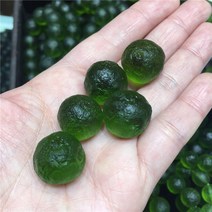크리스탈 문진 돌 천연 몰다비테 체코 운석 임팩트 유리 비즈 러프 스톤 크리스탈 에너지 1 개, 01 8-10mm