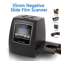 미니 5MP 35mm 네거티브 필름 스캐너 네거티브 슬라이드 사진 필름 변환 USB 케이블 LCD 슬라이드 2.4 TFT, 한개옵션0
