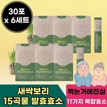 멀티 바이오자임 15종 곡물 발효 효소 새싹 보리 곡류 파우더 분말 스틱 포 역가수치 프로테아제 아밀라아제 호소 선물 추천 부모님 브로멜라인 파파인 50대 중년 60대 40대 여성 남성