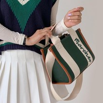 여성 골프 보조가방 골프가방 여자 골프 미니백 토트백 여성 골프 파우치 백, 카키