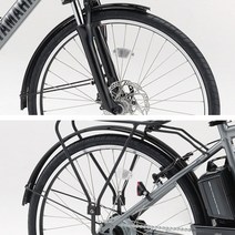 【메이커 순정품】【정규 대리점품】야마하(YAMAHA) 패스(PAS) Brace L/XL용 펜더(전후 세트) Q5K-YSK-051-E37 【자전거 용품】, 블랙 Q5KYSK051E37