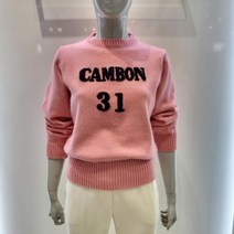 [엔터식스]에이비에프지 라운드넥 뽀그리레터링니트AJX1HW43B