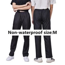 헤어캡 애완 동물 미용 작업복 방수 고양이 개 그 루머 비 스틱 털이 정전기 방지 통기성, Pants not wpf  M