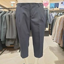 레노마옴므 네이비 7부 와이드 팬츠